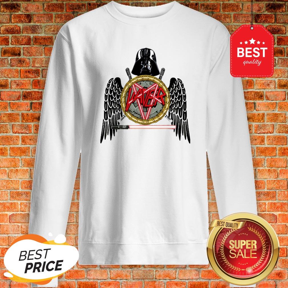 Official Slayer Logo Mashup Darth Vader Star Wars Shirt
