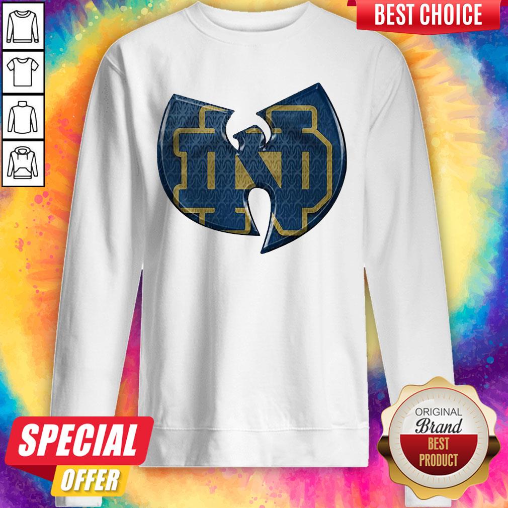 Pretty Wu-Tang Notre Dame Fighting Irish Shirt