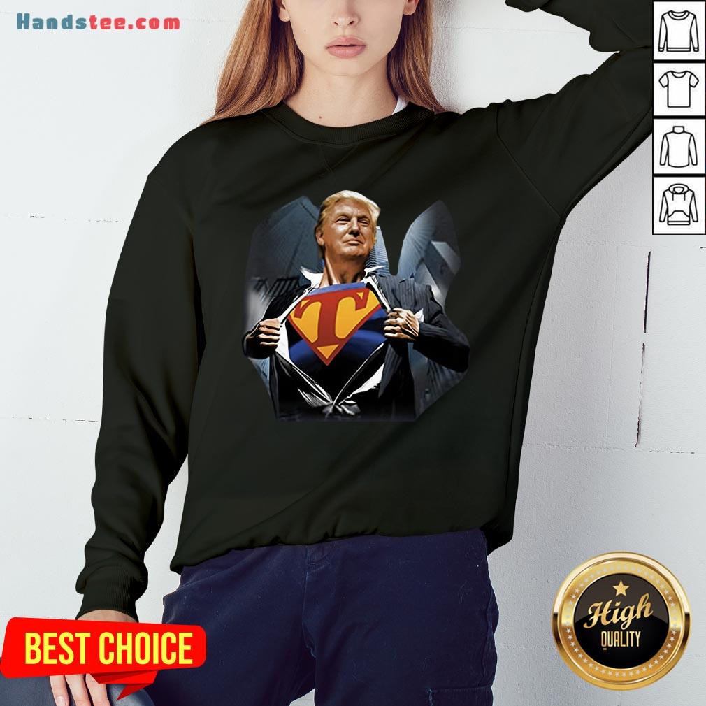 Funny Donald Trump Superman Shirt