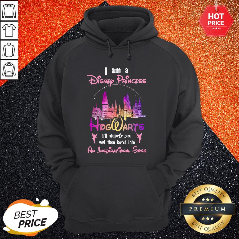 Sweet I Am A Disney Princess At Hogwarts I’ll Stupefy You Shirt