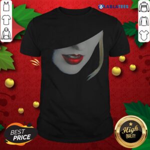 Top Beauty Red Lips Contour Shirt