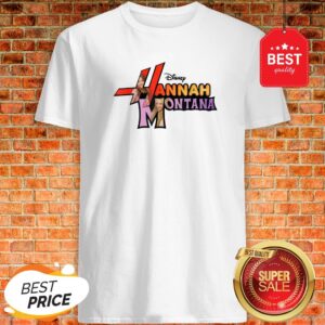Official Disney Channel Hannah Montana Logo Shirt