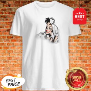 Official Disney 101 Dalmations Evil Cruella Shirt