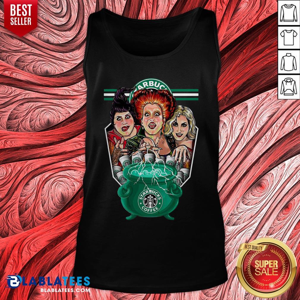 Nice Hocus Pocus Starbucks Coffee Halloween Shirt