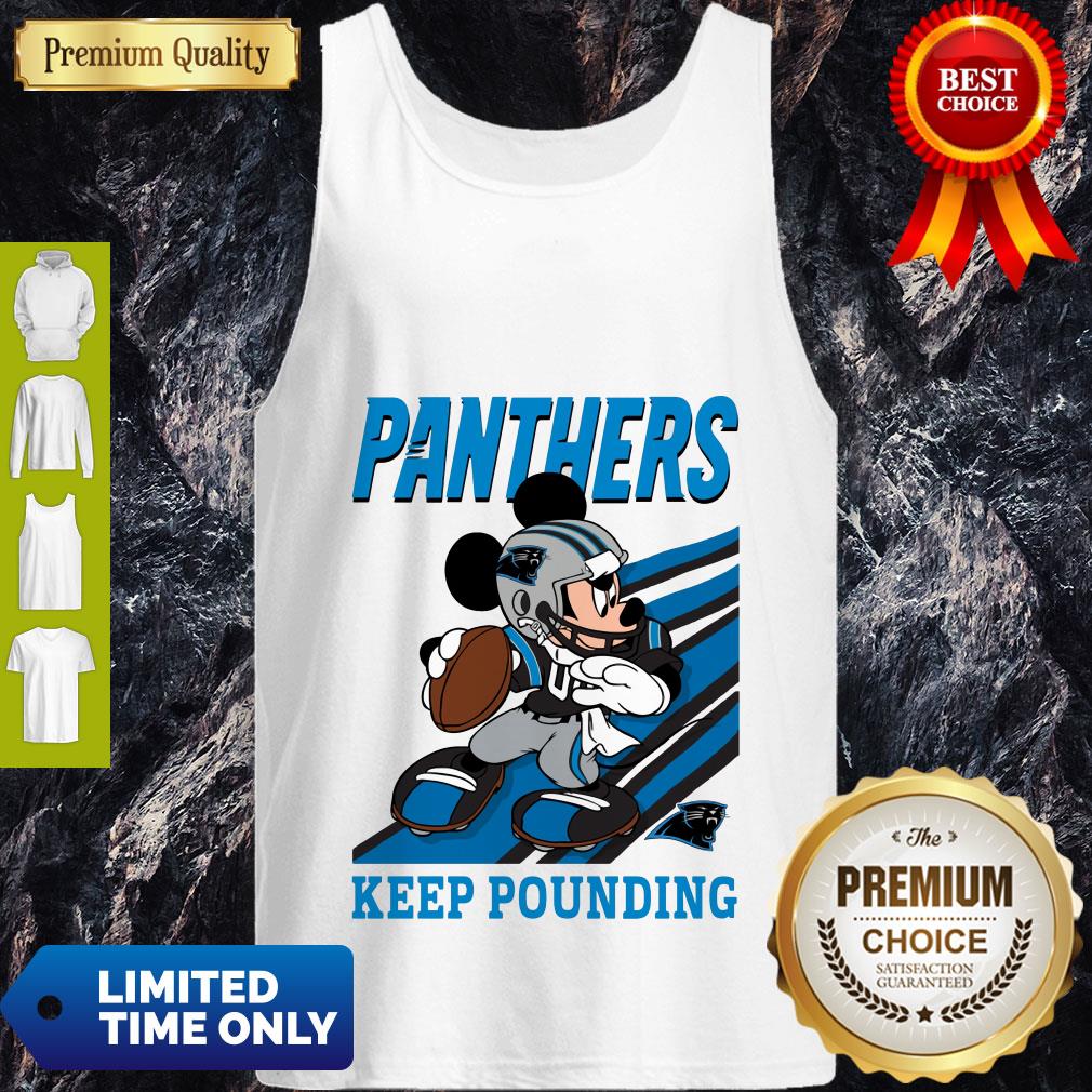 Mickey Mouse Carolina Panthers Keep Pounding Shirt