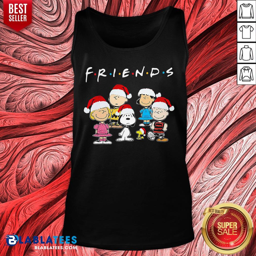 Cute Merry Christmas Friends The Peanuts Shirt