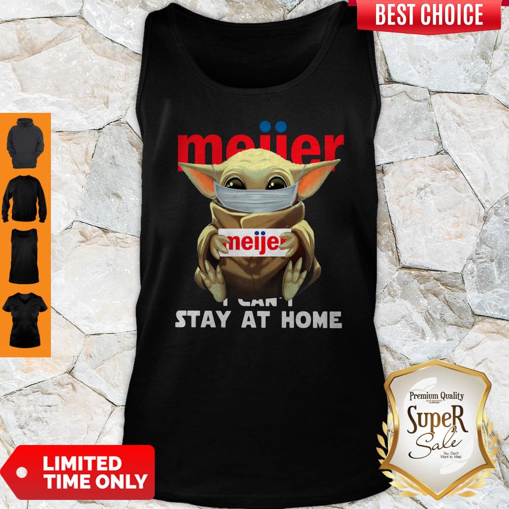 Perfect Baby Yoda Face Mask Hug Meijer I Can’t Stay At Home Shirt