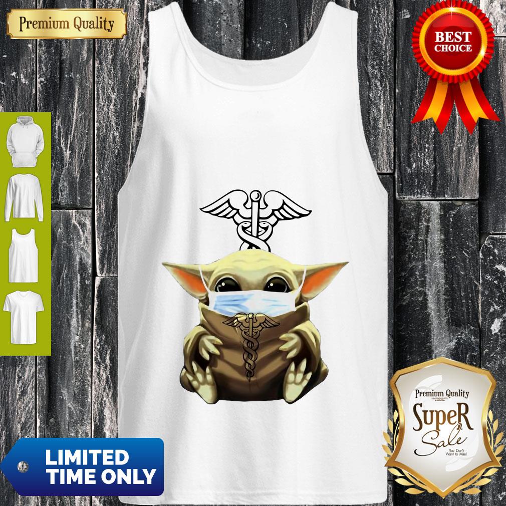 Good Baby Yoda Mask Hug CNA Shirt