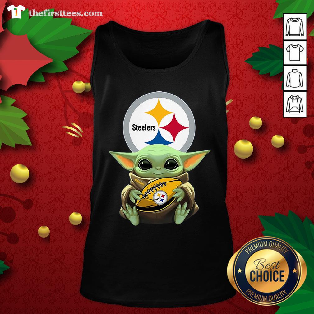 Grateful Star Wars Baby Yoda Hug Pittsburgh Steelers Shirt