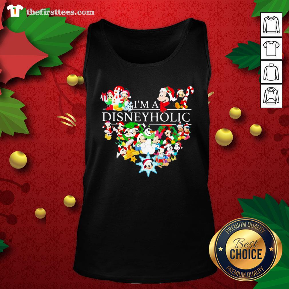 Colorful I’m A Disney Holic Heart Mickey Mouse Shirt