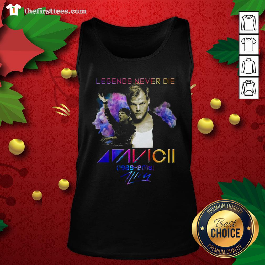 Premium Legends Never Die Avicii Signature Shirt