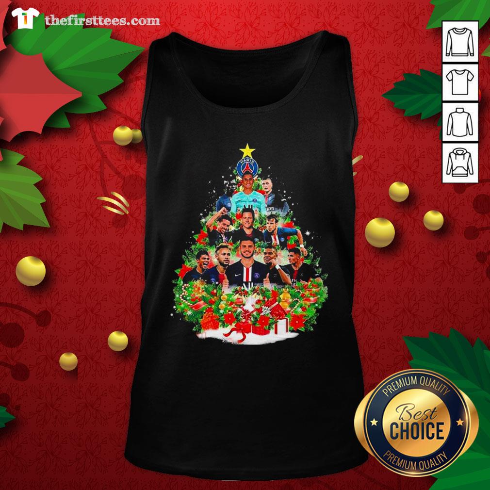Nice Paris Saint Germain Football Club Christmas Tree Shirt
