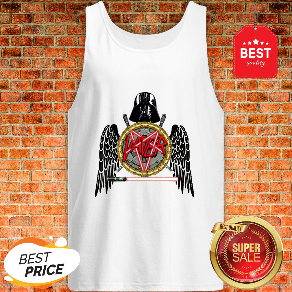 Official Slayer Logo Mashup Darth Vader Star Wars Shirt