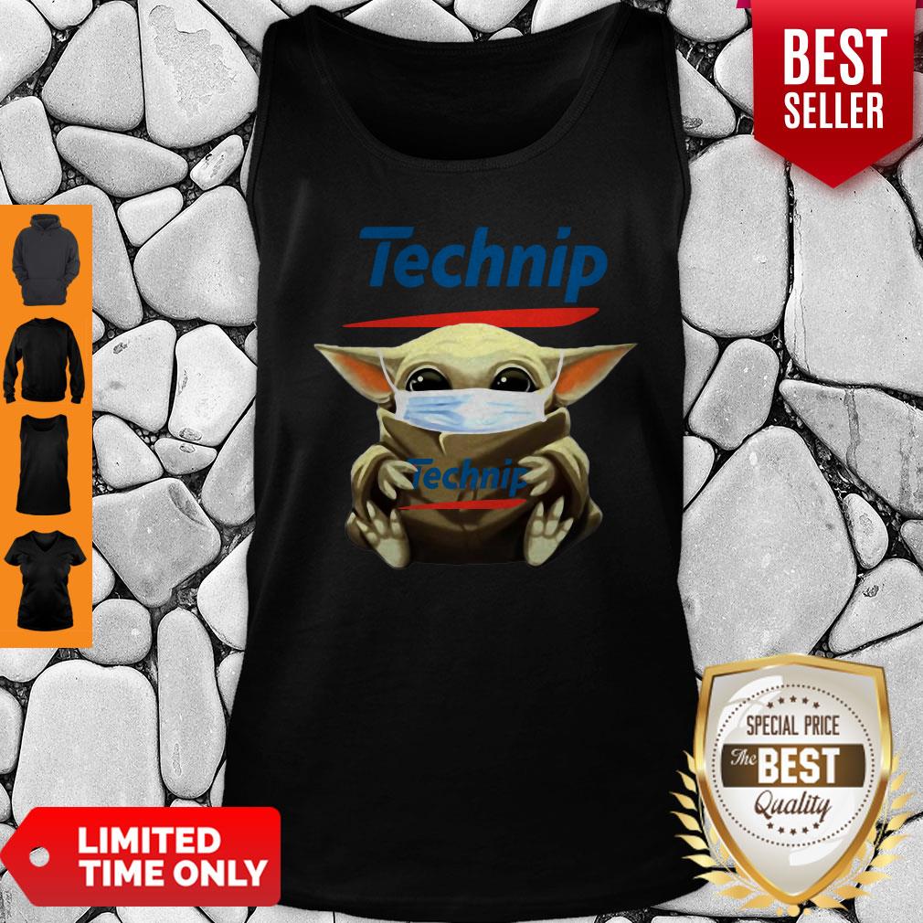 Official Baby Yoda Mask Hug TechnipFMC Coronavirus Shirt
