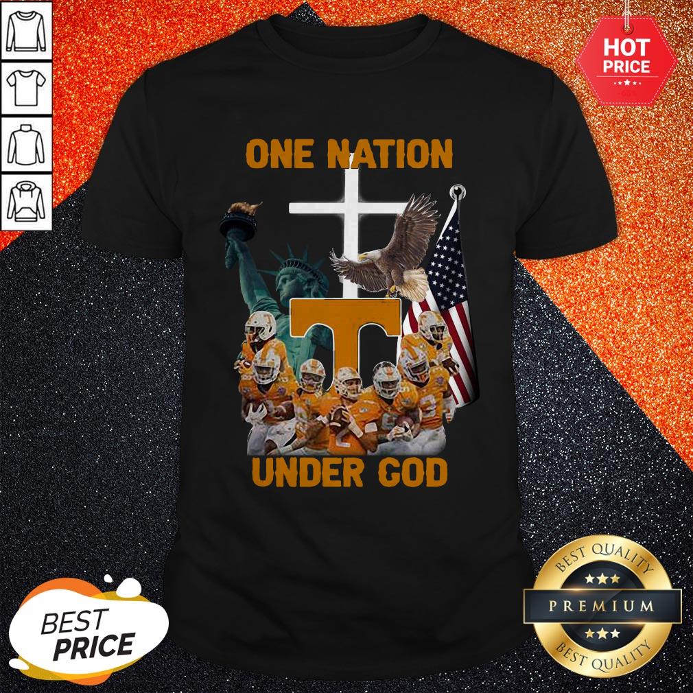 Tennessee Volunteers One Nation Under God Shirt