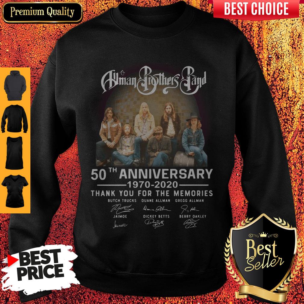 The Human Brothers Band 50th Anniversary Thank You For The Memories Shirt