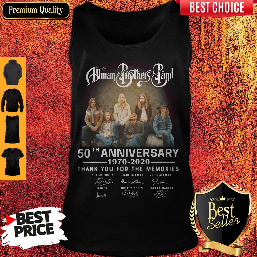 The Human Brothers Band 50th Anniversary Thank You For The Memories Shirt