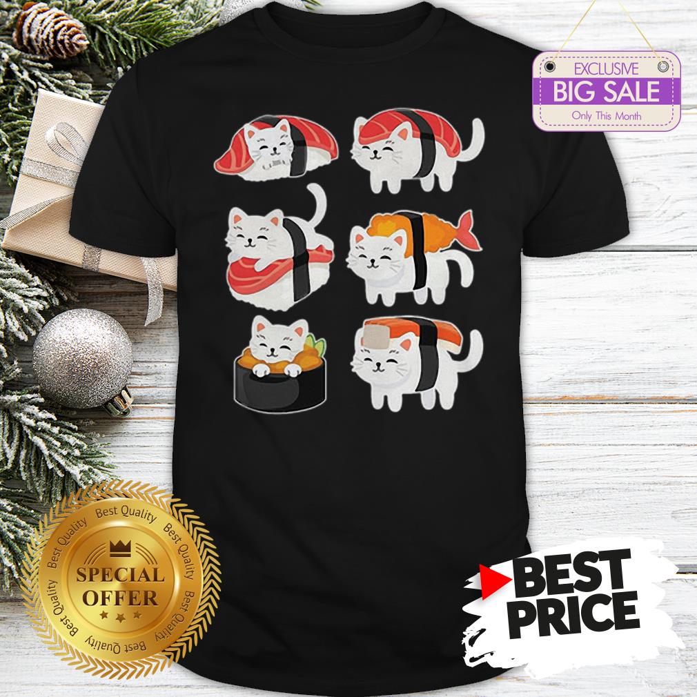 The Pretty Cats Mashup Sushi Shirt
