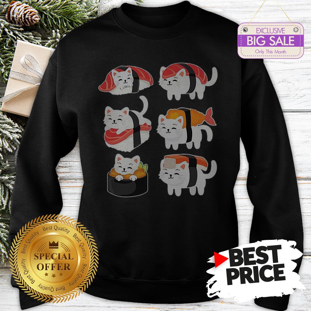 The Pretty Cats Mashup Sushi Shirt