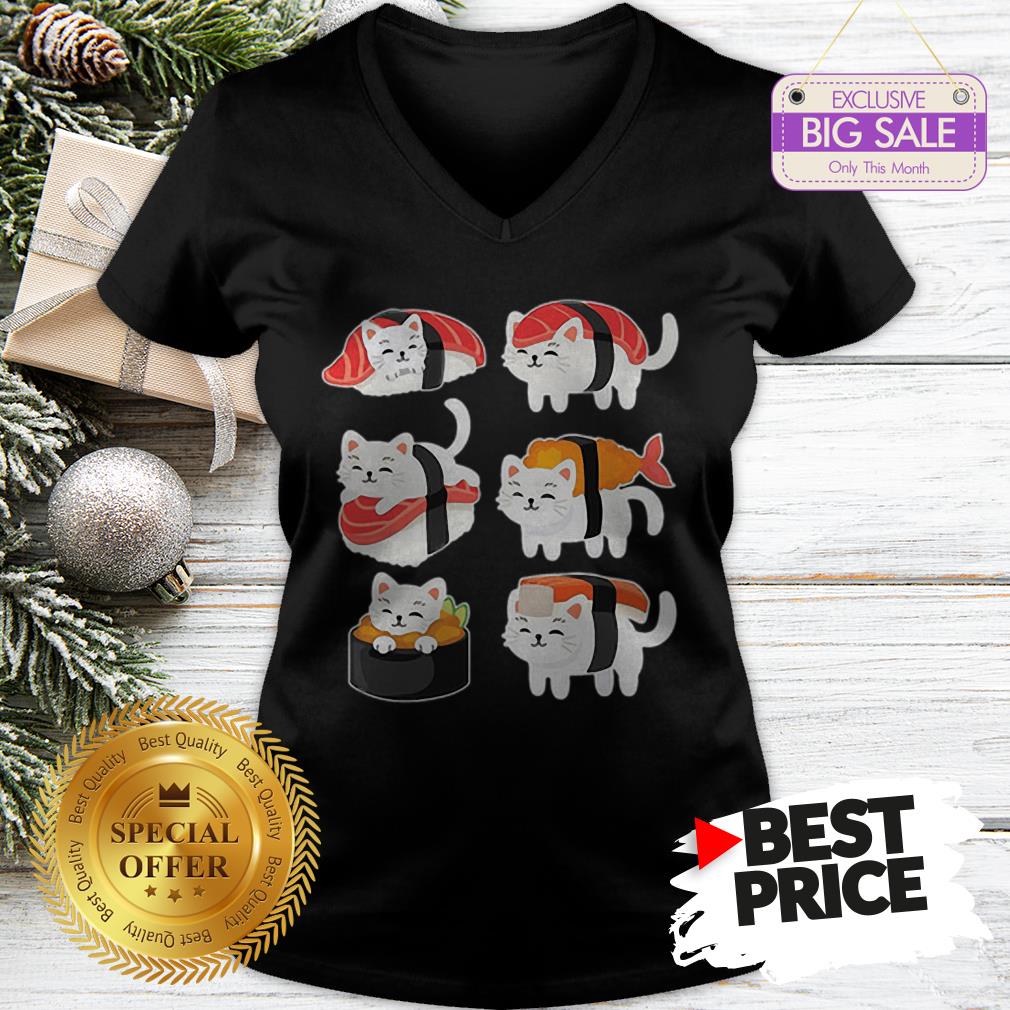 The Pretty Cats Mashup Sushi Shirt