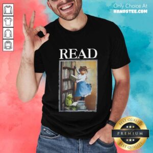 Disney Miss Piggy And Kermit Muppets Read Shirt