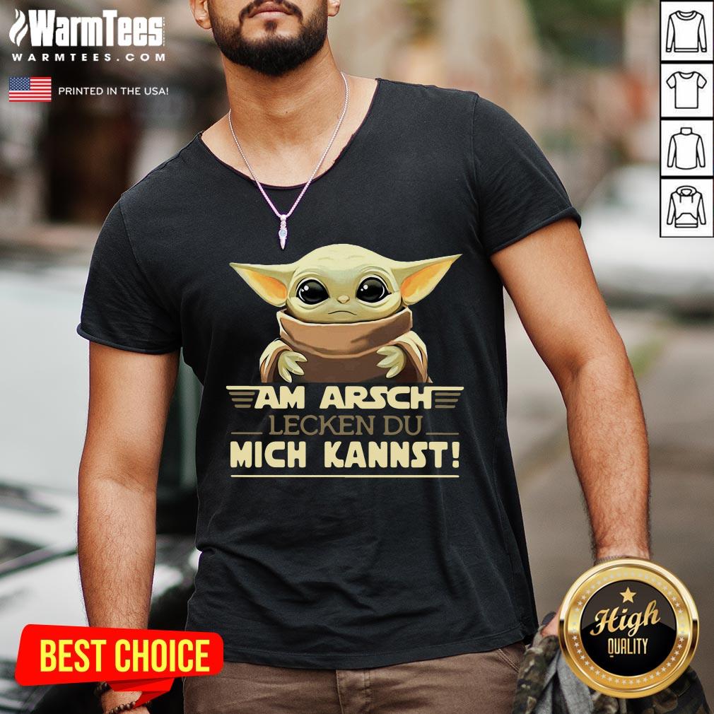 Top Baby Yodda Am Arsch Lecken Du Mich Kannst Shirt