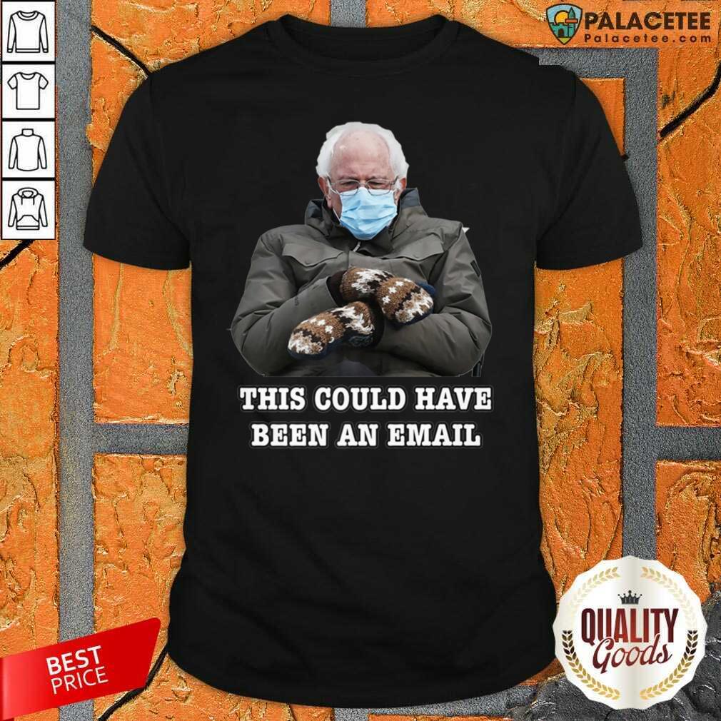 Top Bernie Mittens Funny Bernie Sanders Meme Inauguration Day Shirt