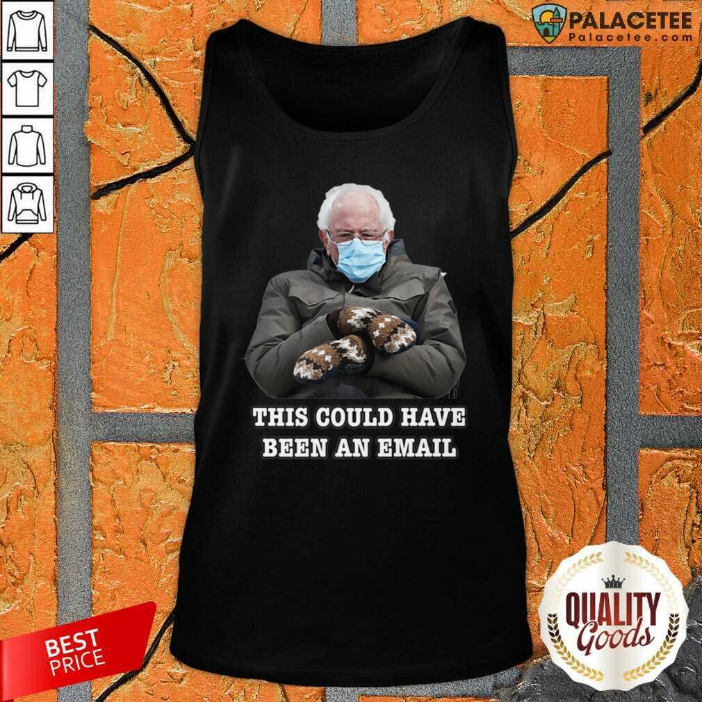 Top Bernie Mittens Funny Bernie Sanders Meme Inauguration Day Shirt