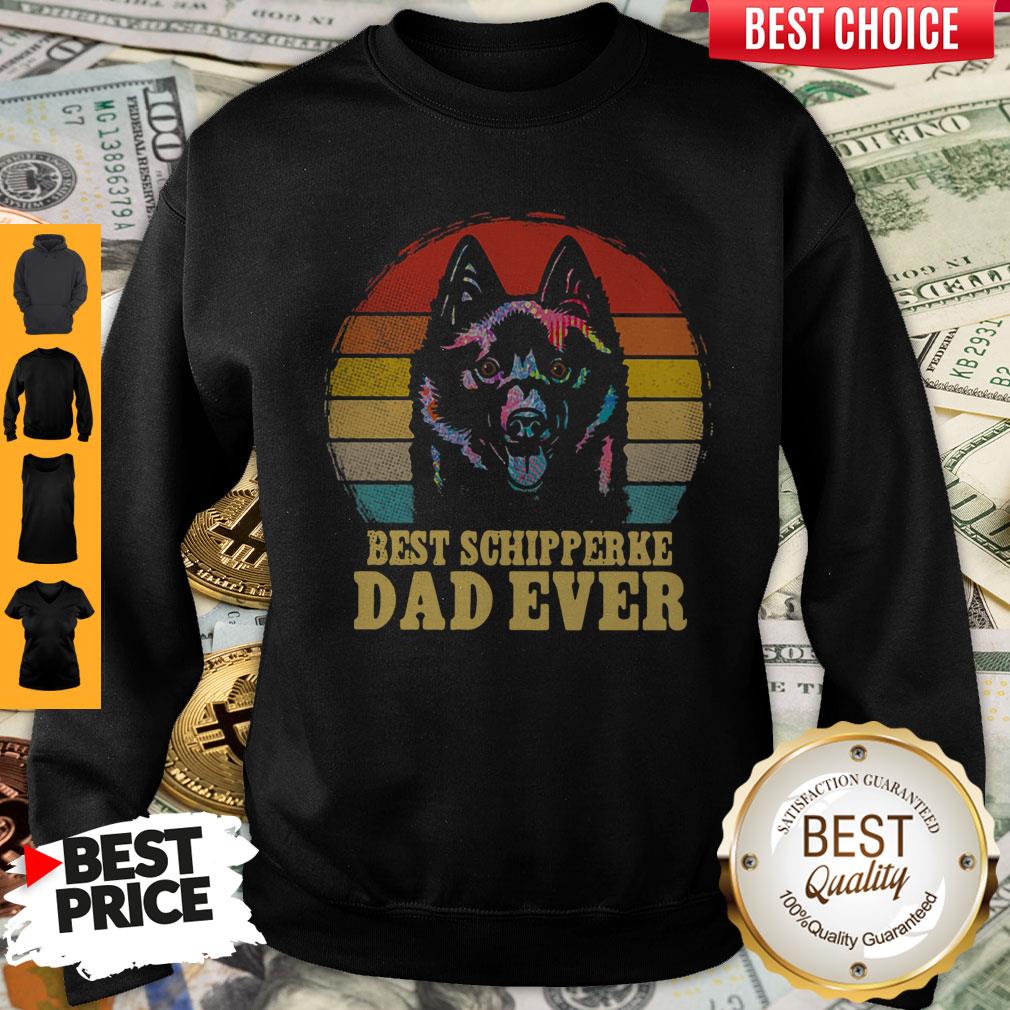 Top Best Schipperke Dad Ever Vintage Shirt