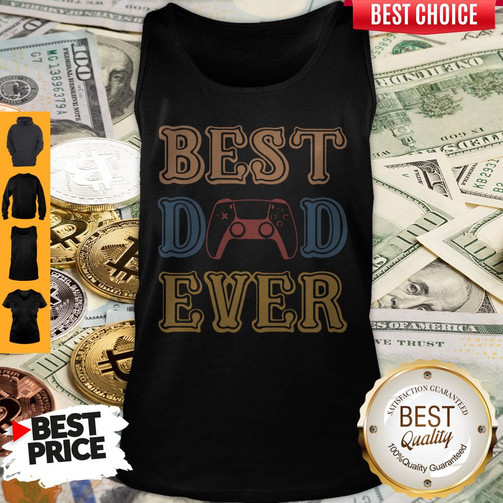 Top Game Best Dad Ever Happy Fathers Day Vintage Shirt
