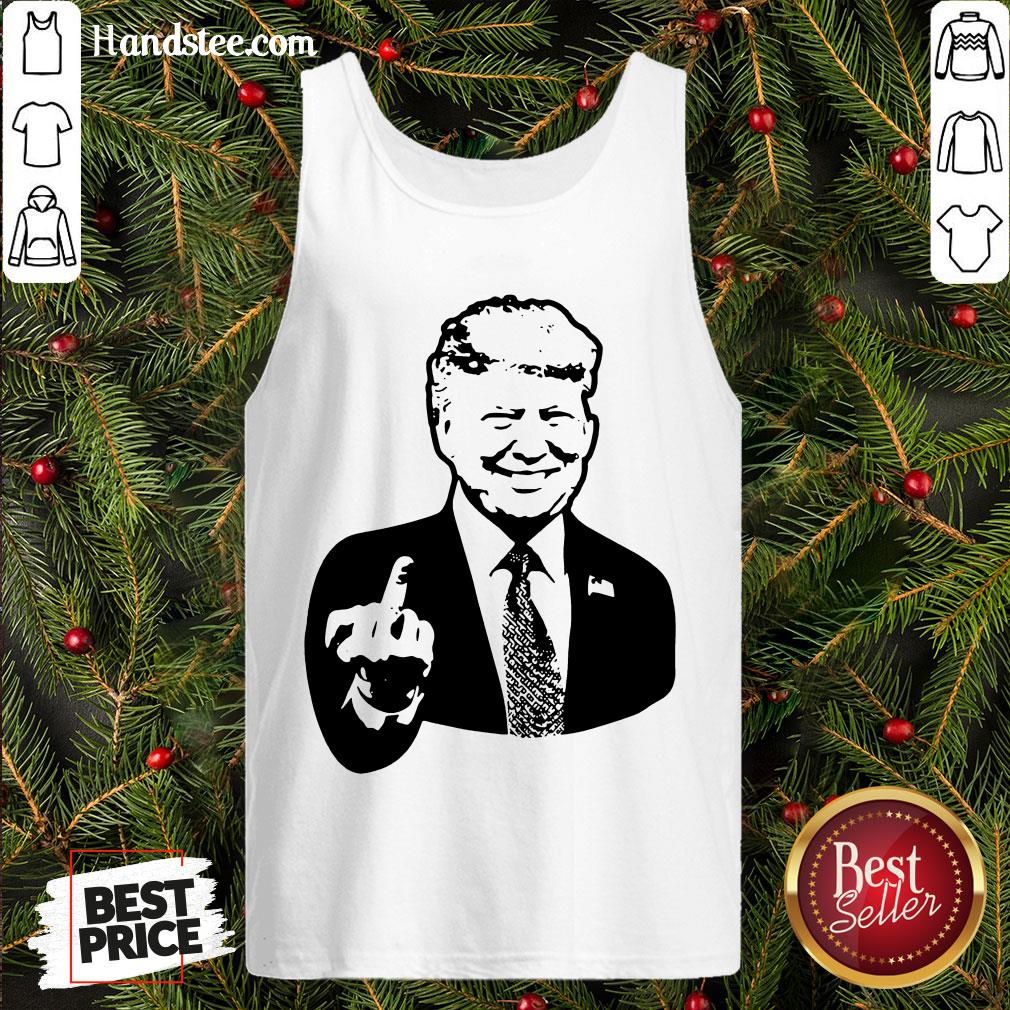 Top Go Trump Yourself Decal Pocket Shirt