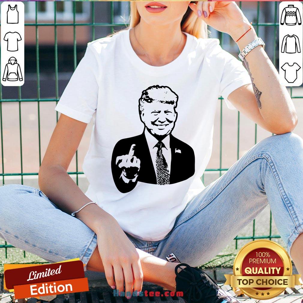 Top Go Trump Yourself Decal Pocket Shirt