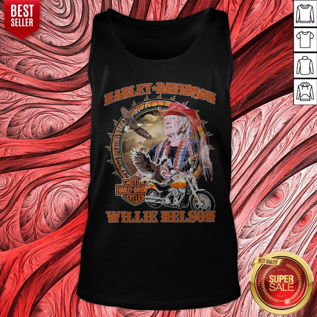 Top Harley Davidson Willie Nelson Shirt