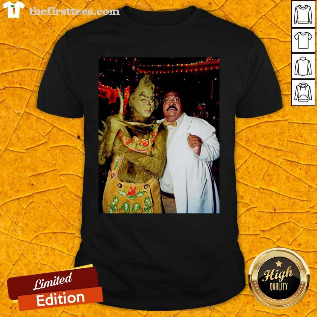 Top Jim Carrey And Eddie Murphy Grinch Shirt