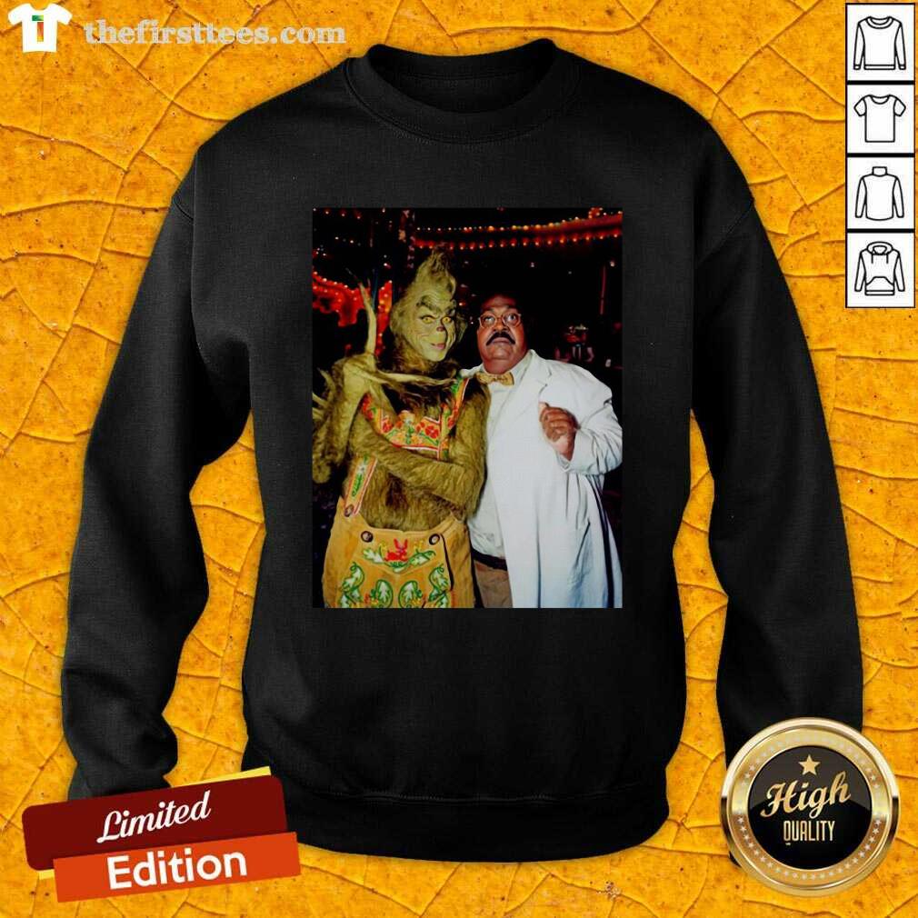 Top Jim Carrey And Eddie Murphy Grinch Shirt