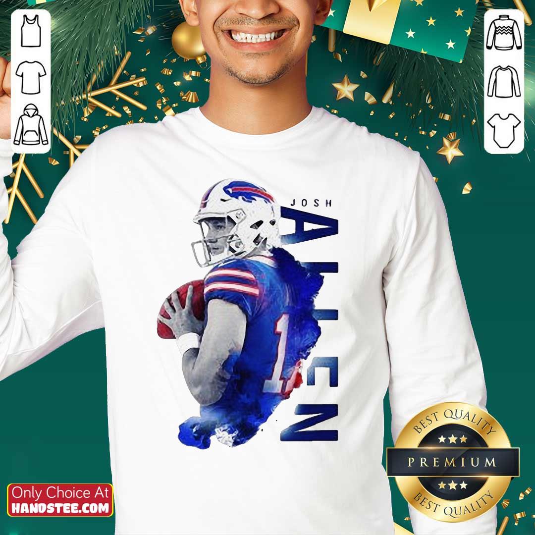 Top Josh Allen 17 Buffalo Bills Football Shirt