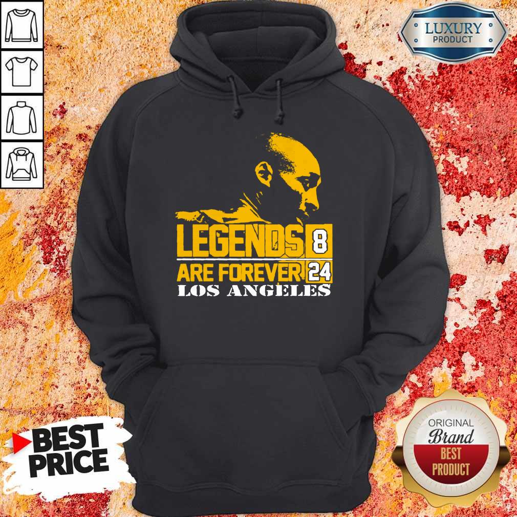 Top Kobe Bryant Legends Are Forever 8 24 Los Angeles Shirt