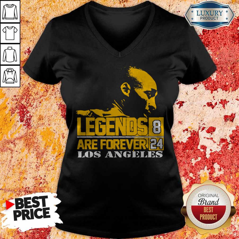 Top Kobe Bryant Legends Are Forever 8 24 Los Angeles Shirt