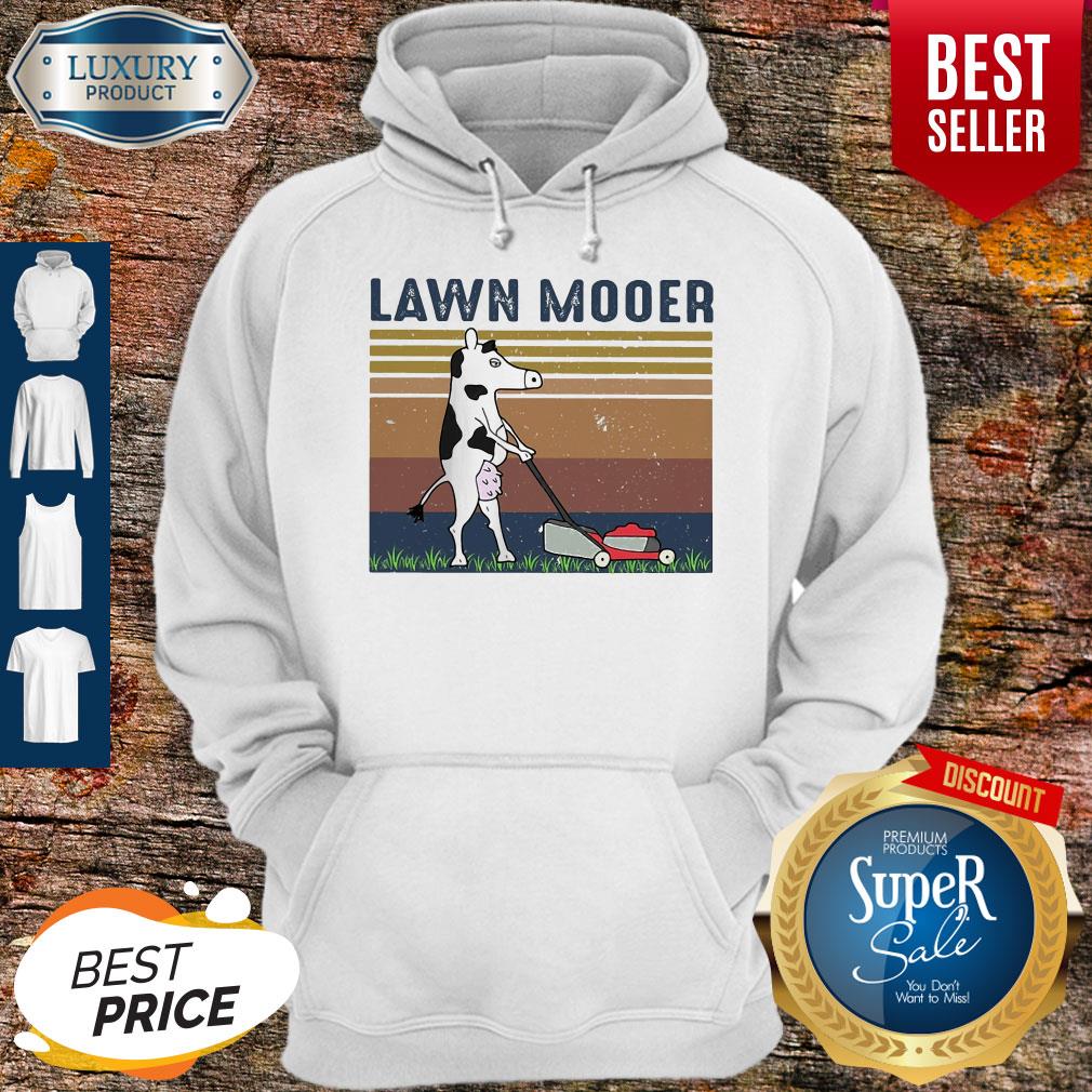Top Lawn Mooer Cow Vintage Shirt