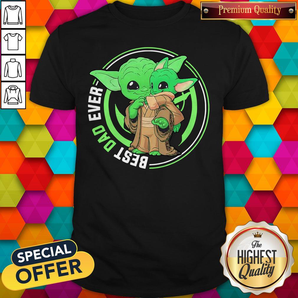 Top Master Yoda And Baby Yoda best Dad Ever Shirt