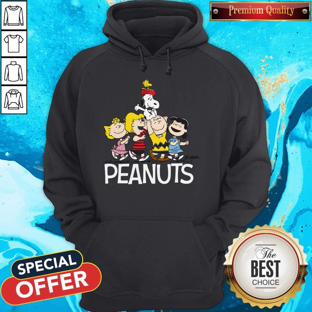 Top Peanuts Charlie Marron Woodstock Charles Monroe Sparky Schulz Shirt