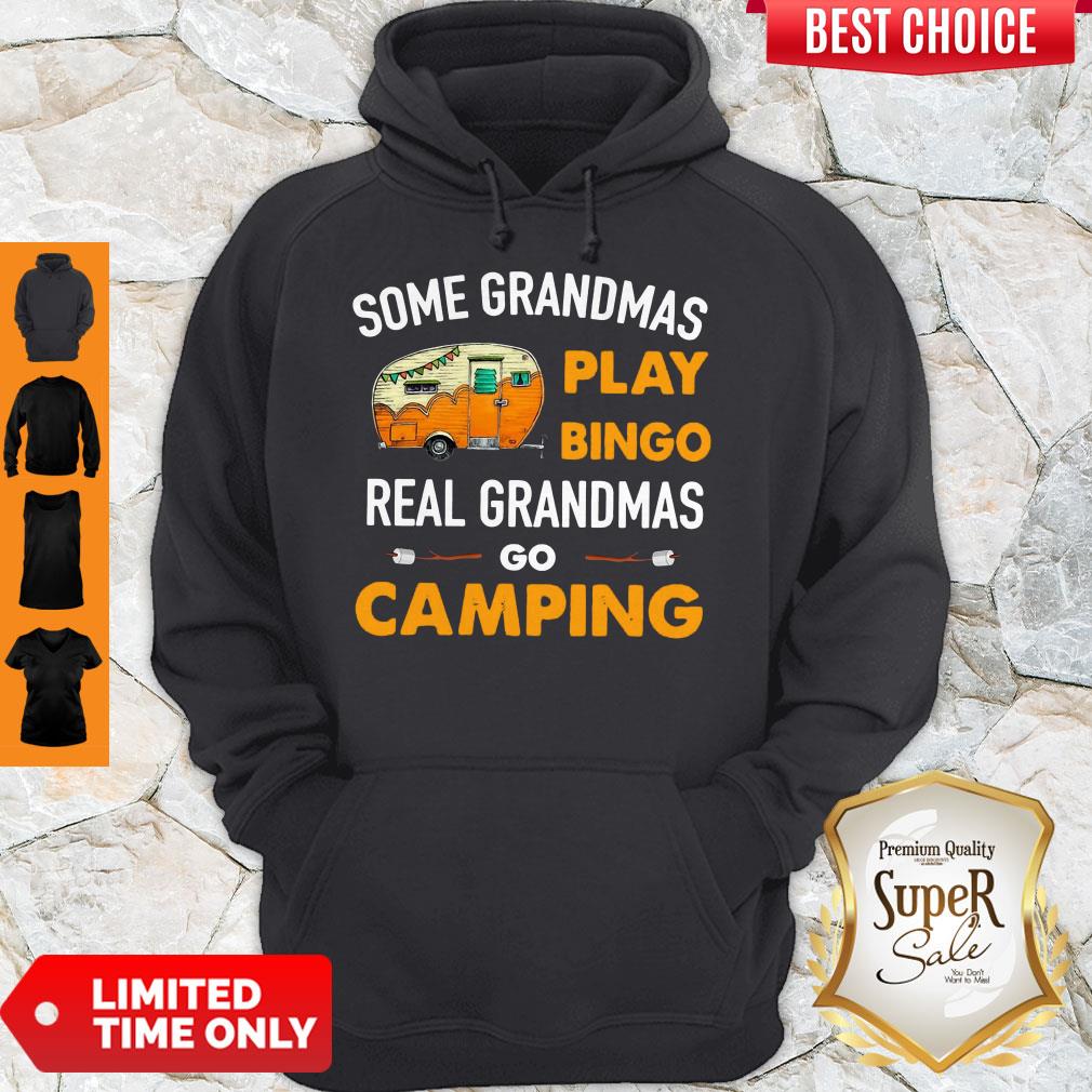 Top Real Grandmas Go Camping Shirt