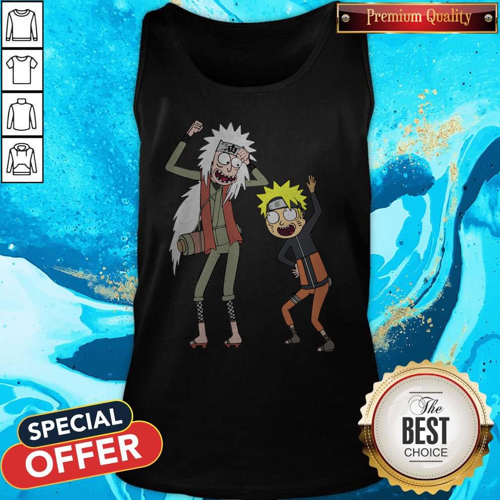 Top Rick And Morty Mashup Naruto And Jiraiya Halloween Shirt