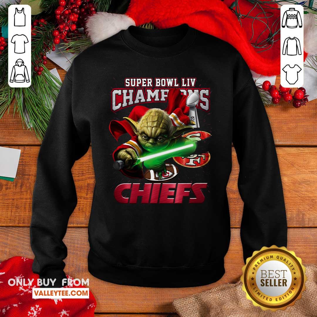 Top Yoda Super Bowl LIV Champions Kansas City Chiefs Shirt