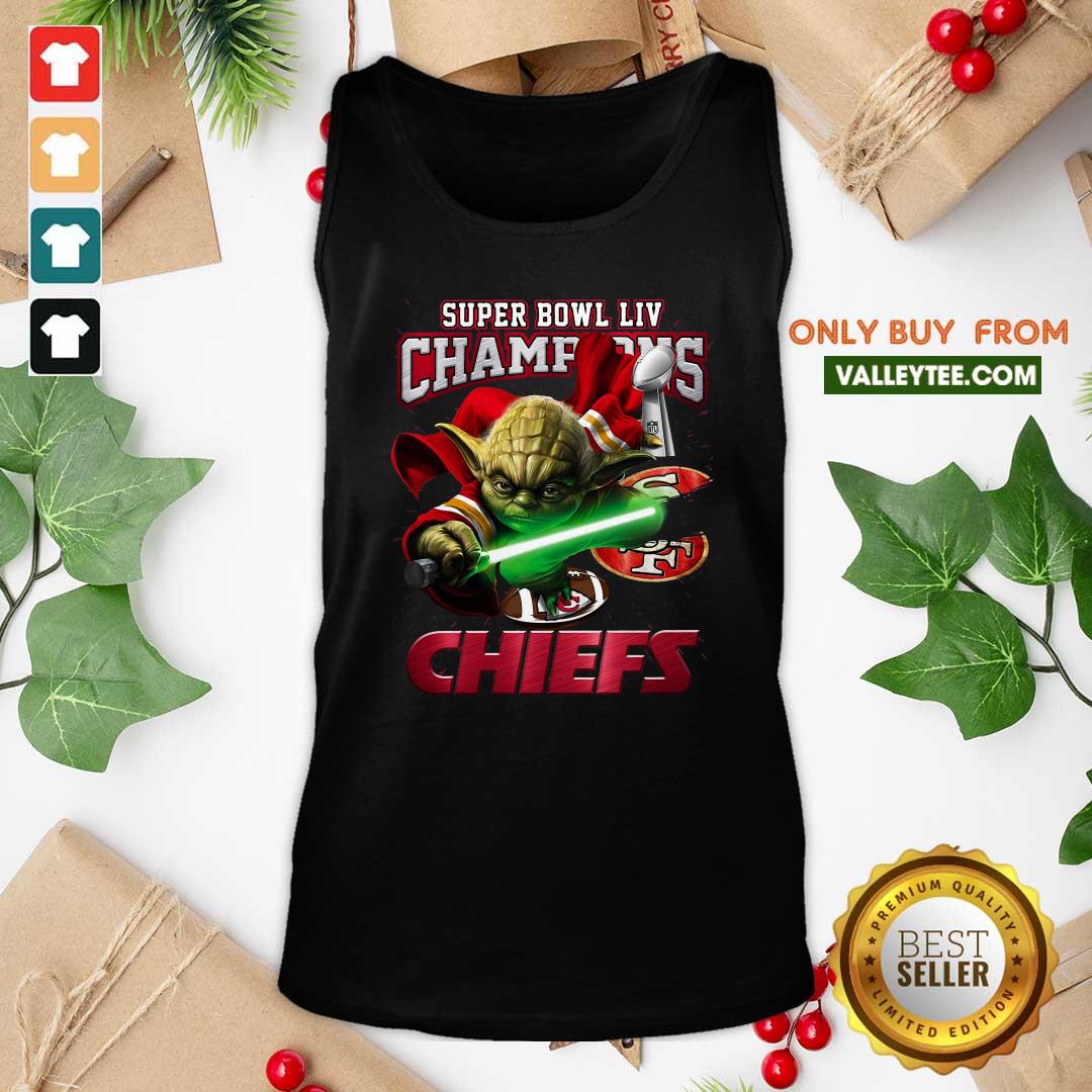 Top Yoda Super Bowl LIV Champions Kansas City Chiefs Shirt