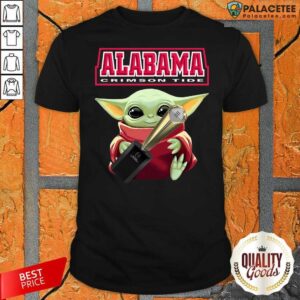 Happy Baby Yoda Alabama Crimson Tide Shirt