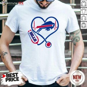 Good Heartbeat Nurse Love Buffalo Bills Shirt