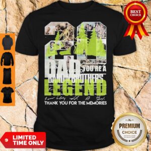 Premium Bigfoot Dad You’re A Legend Shirt