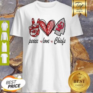 Official Peace Love Kansas City Chiefs Shirt