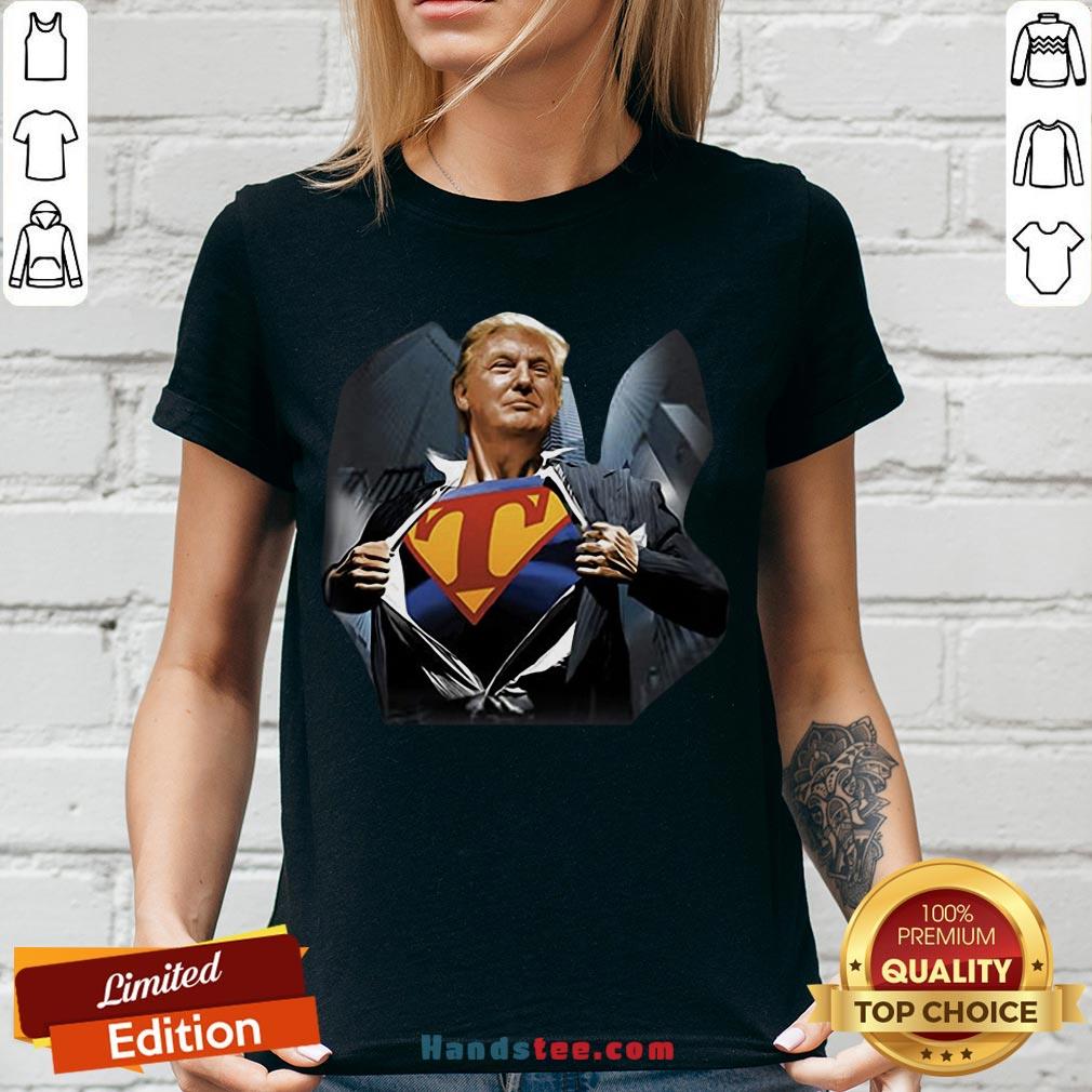 Funny Donald Trump Superman Shirt